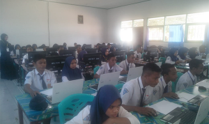 UNBK SMP 1 Bobong