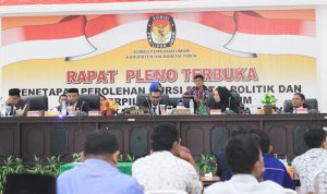 Pleno KPU Haltim