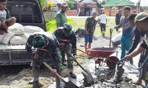 Koramil Galela bangun