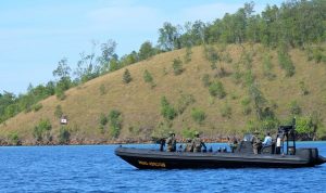 Kopasus latihan di obi