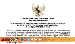 pengumuman