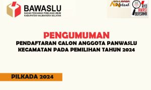 DAFTAR PENGUMUMAN